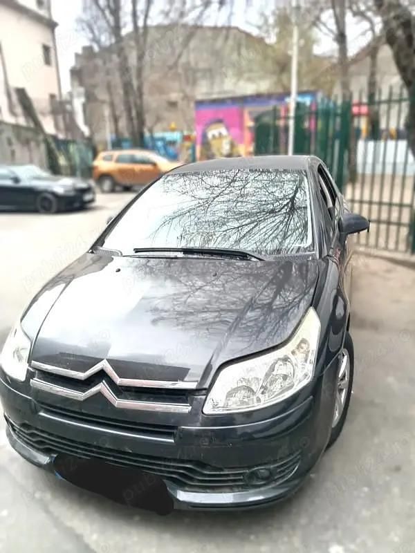 Negru Utilizat 2007 Citroën C4 Coupe | 2.100 EUR (Preț OK) - Imagine 1/4