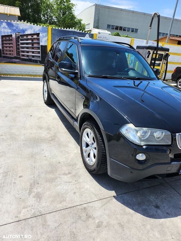Negru Utilizat 2010 BMW X3 SUV | 7.500 EUR (Preț OK) - Imagine 1/4
