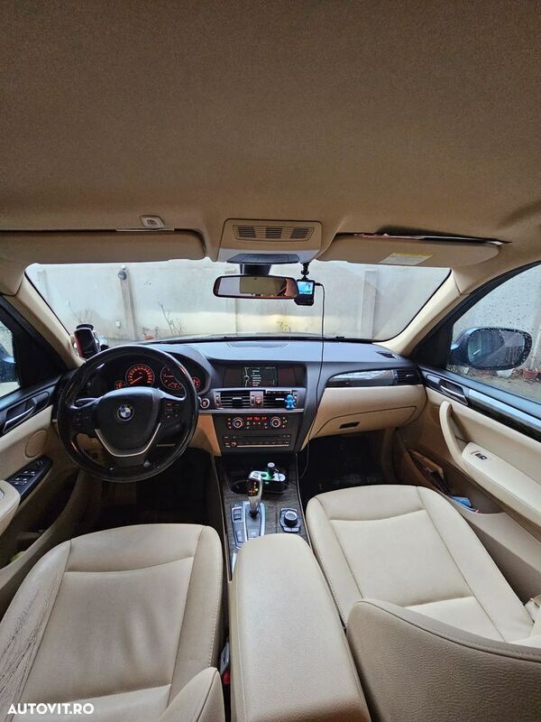 Negru Utilizat 2013 BMW X3 SUV | 12.000 EUR (Preț bun) - Imagine 1/4