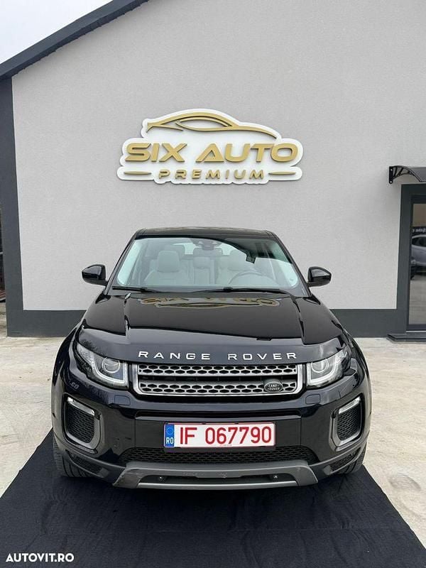 Culoarenegru Utilizat 2016 Land Rover Range Rover evoque SUV | 14.599 EUR (Preț OK) - Imagine 1/4