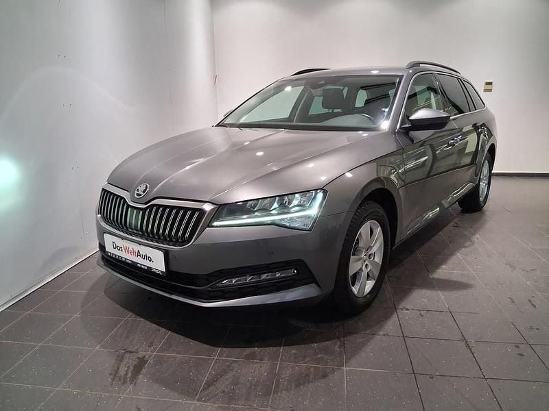 Gri inchis metalic Utilizat 2022 Skoda Superb Ambition Break | 20.900 EUR (Preț OK) - Imagine 1/4