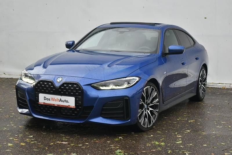 Albastru mediu normal Utilizat 2023 BMW 420 Gran Coupé M Sport Coupe | 40.901 EUR (Preț OK) - Imagine 1/4