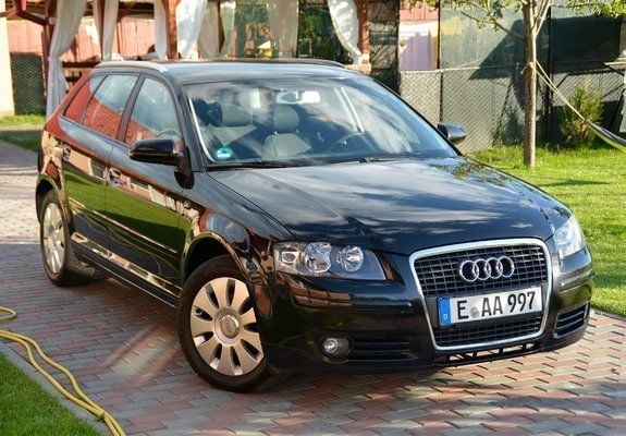 Second-hand Audi A3 140 CP (102 kW) 2007 Negru Berlinǎ