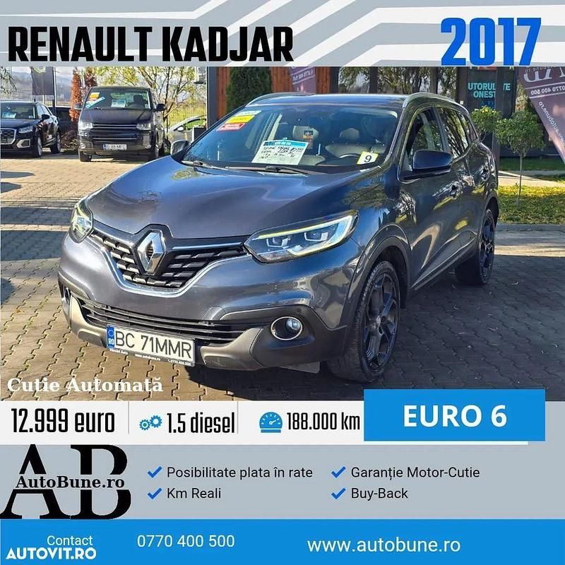 Culoaregri Utilizat 2017 Renault Kadjar Business SUV | 12.999 EUR (Preț OK) - Imagine 1/4