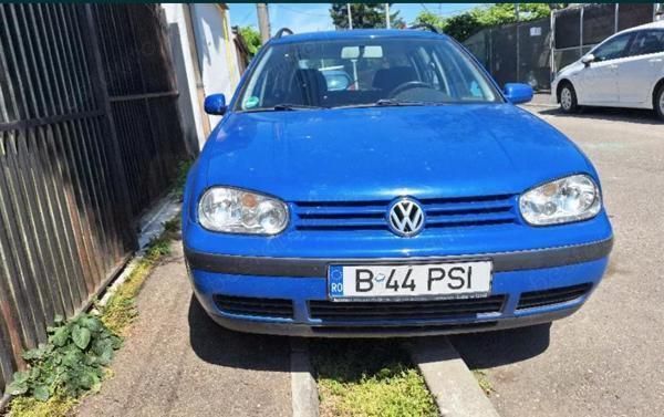 Albastru Utilizat 1999 VW Golf IV Hatchback | 1.000 EUR (Preț OK) - Imagine 1/4