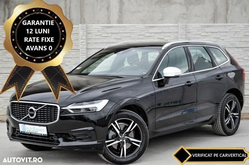 Negru Utilizat 2018 Volvo XC60 R-Design SUV | 25.790 EUR (Preț OK) - Imagine 1/4