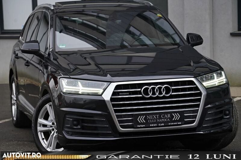 Negru Utilizat 2016 Audi Q7 SUV | 27.850 EUR (Preț OK) - Imagine 1/4