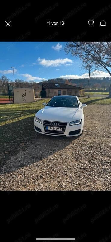 Alb Utilizat 2014 Audi A7 Hatchback | 18.200 EUR - Imagine 1/4