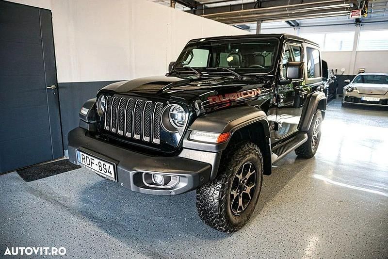 Negru Utilizat 2018 Jeep Wrangler Rubicon SUV | 34.500 EUR (Preț OK) - Imagine 1/4