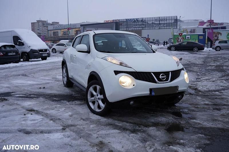 Second-hand Nissan Juke Acenta 110 CP (80 kW) 2011 Culoarealb SUV