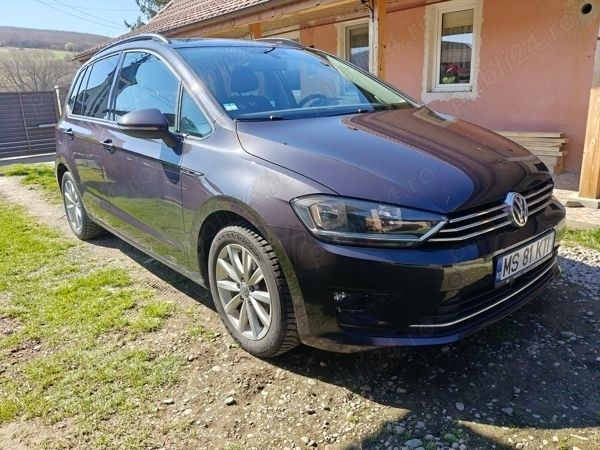 Gri Utilizat 2015 VW Golf Sportsvan Monovolum | 8.650 EUR - Imagine 1/4