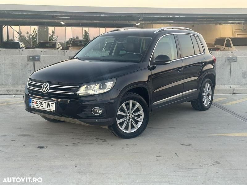 Culoarenegru Utilizat 2012 VW Tiguan Exclusive SUV | 10.699 EUR - Imagine 1/4