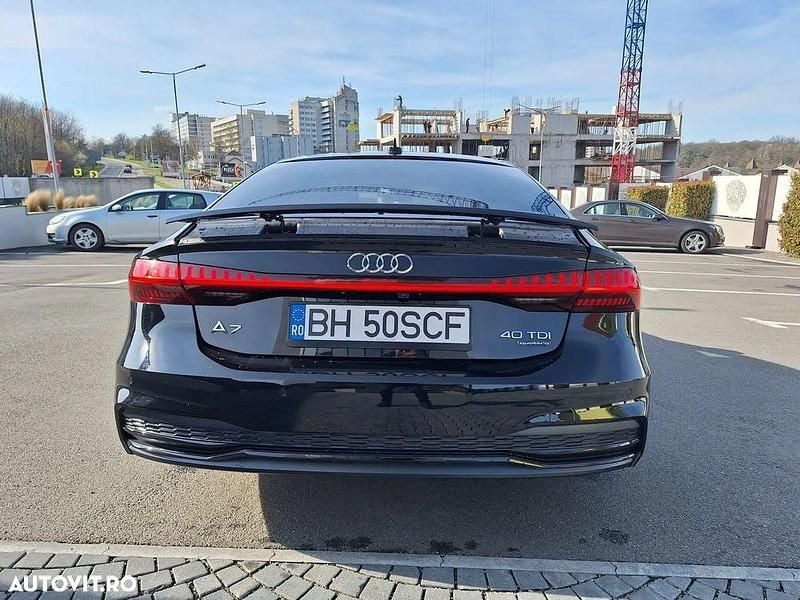 Second-hand Audi A7 S-Line 204 CP (150 kW) 2020 Negru Hatchback
