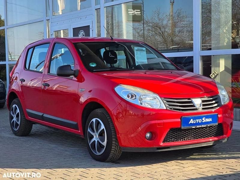 Second-hand Dacia Sandero Ambiance 75 CP (55 kW) 2009 Culoarerosu