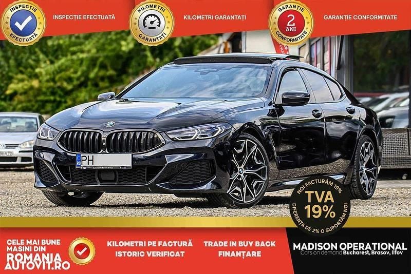 Negru Utilizat 2020 BMW 840 Coupe | 51.999 EUR (Preț bun) - Imagine 1/4
