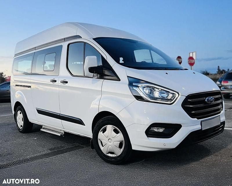 Culoarealb Utilizat 2018 Ford Transit Custom Monovolum | 20.000 EUR (Puțin scump) - Imagine 1/4