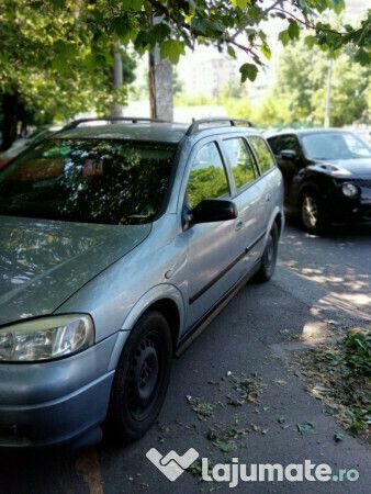 Gri Utilizat 2003 Opel Astra Hatchback | 1.200 EUR (Preț OK) - Imagine 1/4