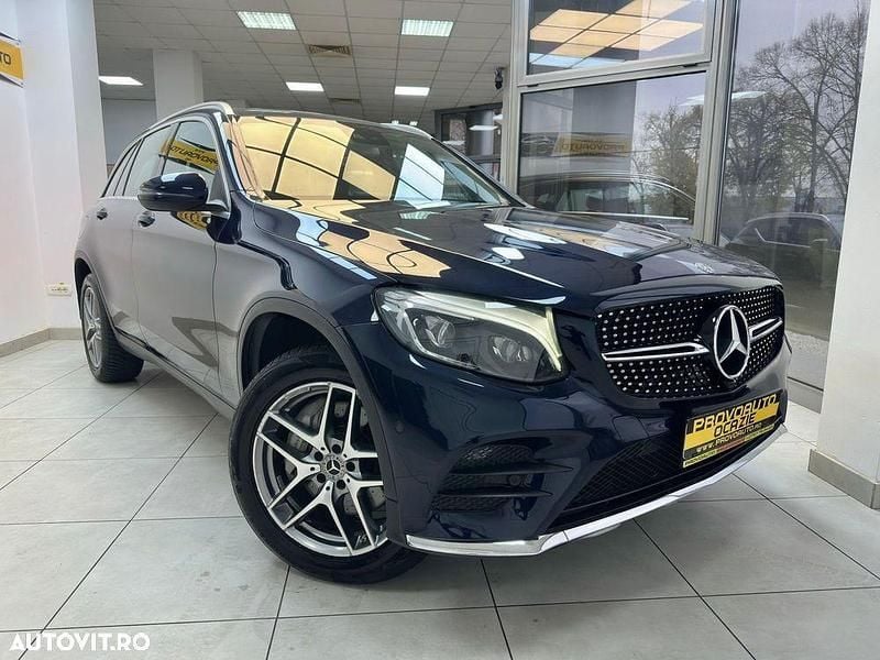 Second-hand Mercedes GLC220 AMG line 170 CP (125 kW) 2018 Culoarealbastru SUV