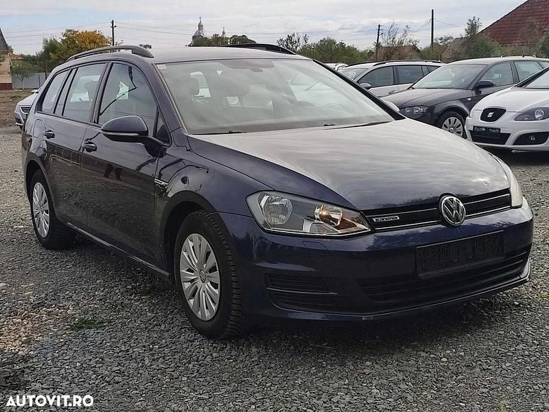 Second-hand VW Golf VII 105 CP (77 kW) 2017 Culoarealbastru Break