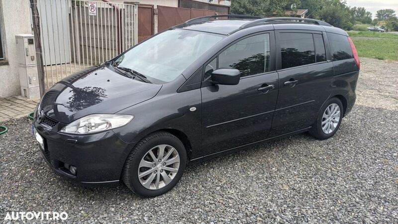 Gri Utilizat 2006 Mazda 5 Active Plus Monovolum | 2.900 EUR (Preț OK) - Imagine 1/4