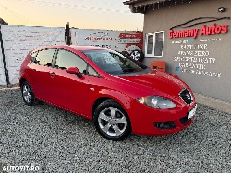 Rosu Utilizat 2009 Seat Leon Hatchback | 4.990 EUR (Scump) - Imagine 1/4