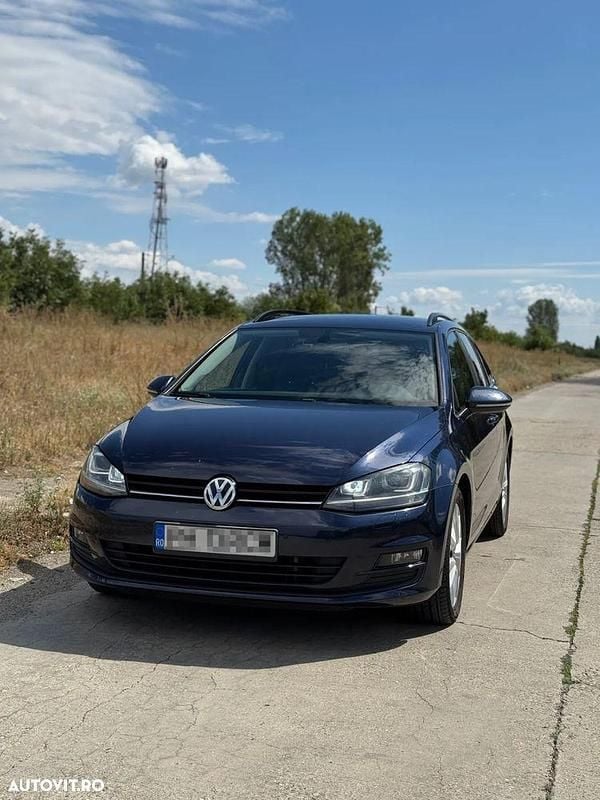 Albastru Utilizat 2015 VW Golf VII Comfortline Break | 8.150 EUR (Preț OK) - Imagine 1/4