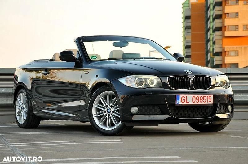 Culoarenegru Utilizat 2013 BMW 120 Cabriolet Cabrio | 8.300 EUR - Imagine 1/4