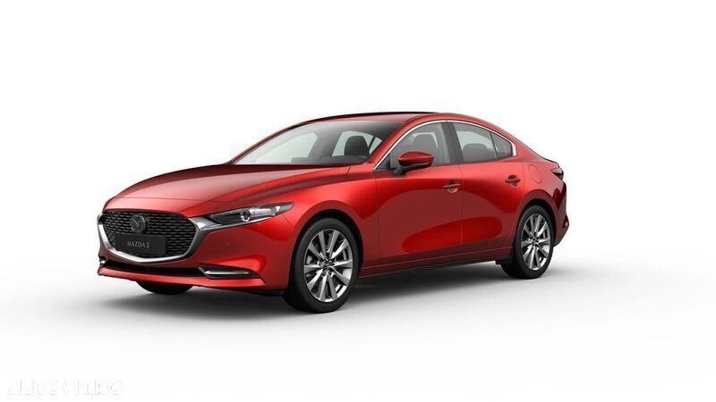 Rosu Nouă 2025 Mazda 3 Center-Line Berlinǎ | 24.339 EUR (Scump) - Imagine 1/2