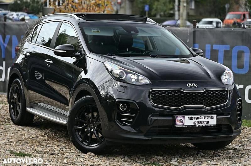 Culoarenegru Utilizat 2016 Kia Sportage Platinum SUV | 15.700 EUR (Puțin scump) - Imagine 1/4