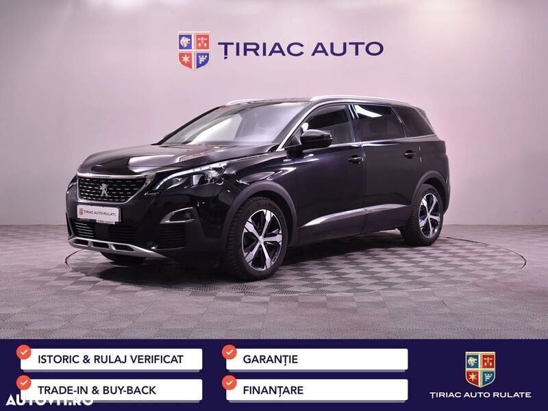 Negru Utilizat 2019 Peugeot 5008 GT Monovolum | 18.990 EUR (Scump) - Imagine 1/4