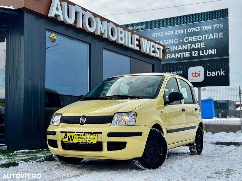 Second-hand Fiat Panda 54 CP (39 kW) 2011 Culoaregalbeuriu Hatchback