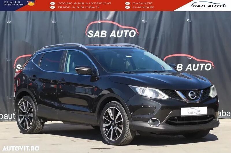 Negru Utilizat 2014 Nissan Qashqai Acenta SUV | 8.990 EUR (Preț OK) - Imagine 1/4
