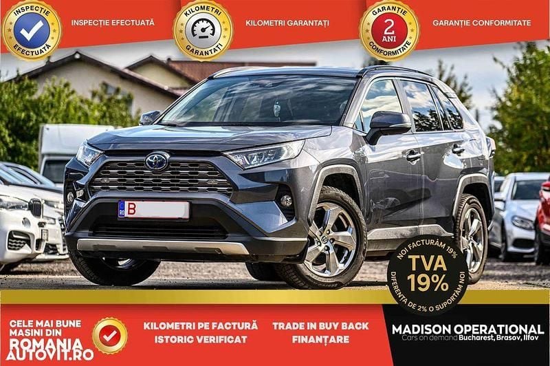 Culoaregri Utilizat 2019 Toyota RAV4 Hybrid Executive SUV | 25.950 EUR (Preț OK) - Imagine 1/4