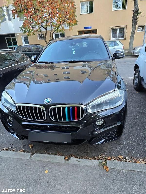 Negru Utilizat 2015 BMW X6 SUV | 28.890 EUR (Preț OK) - Imagine 1/4