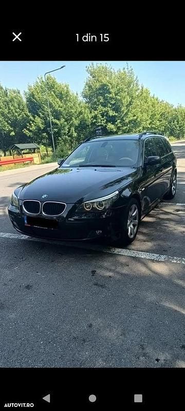 Culoarenegru Utilizat 2008 BMW 520 Break | 3.999 EUR (Preț OK) - Imagine 1/4