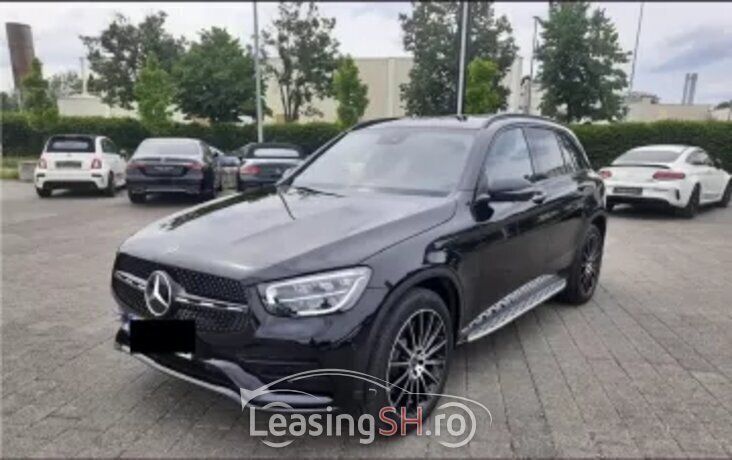 Negru Utilizat 2022 Mercedes GLC220 SUV | 60.452 EUR - Imagine 1/4