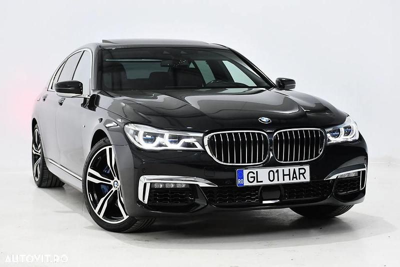 Negru Utilizat 2017 BMW 730 Berlinǎ | 31.700 EUR (Preț bun) - Imagine 1/4