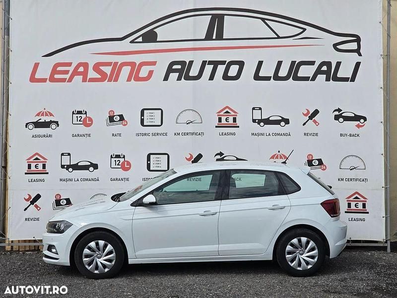 Second-hand VW Polo Comfortline 95 CP (69 kW) 2020 Culoarealb Hatchback