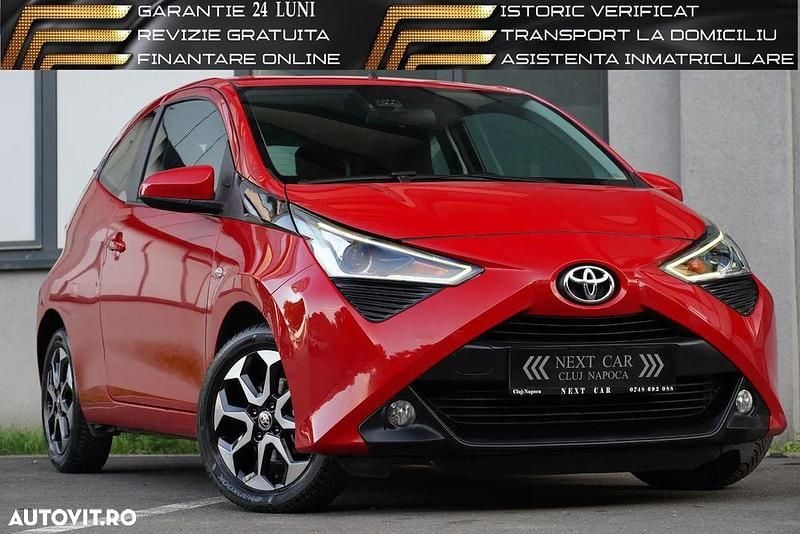 Rosu Utilizat 2020 Toyota Aygo Hatchback | 10.950 EUR (Preț OK) - Imagine 1/4