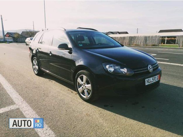 Negru Utilizat 2011 VW Golf VI Break | 5.000 EUR (Preț OK) - Imagine 1/4
