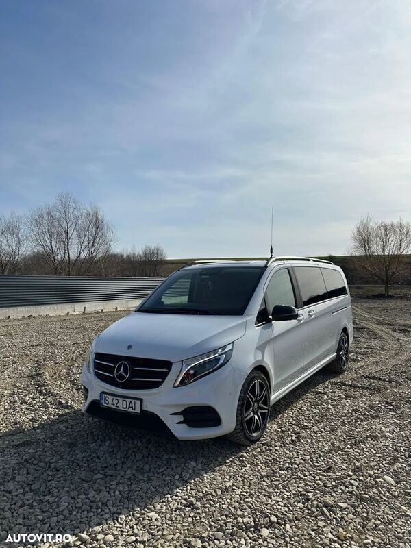 Alb Utilizat 2018 Mercedes V250 Monovolum | 40.500 EUR (Preț OK) - Imagine 1/4
