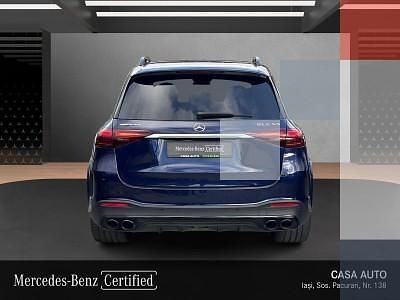 Second-hand Mercedes GLE53 AMG AMG 619 CP (455 kW) 2025 170 cpputere motor electricvopsea manufaktur albastru mystic metallic SUV