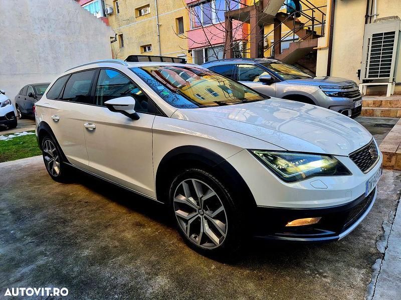Second-hand Seat Leon X-Perience 4Drive 184 CP (135 kW) 2016 Culoarealb Break