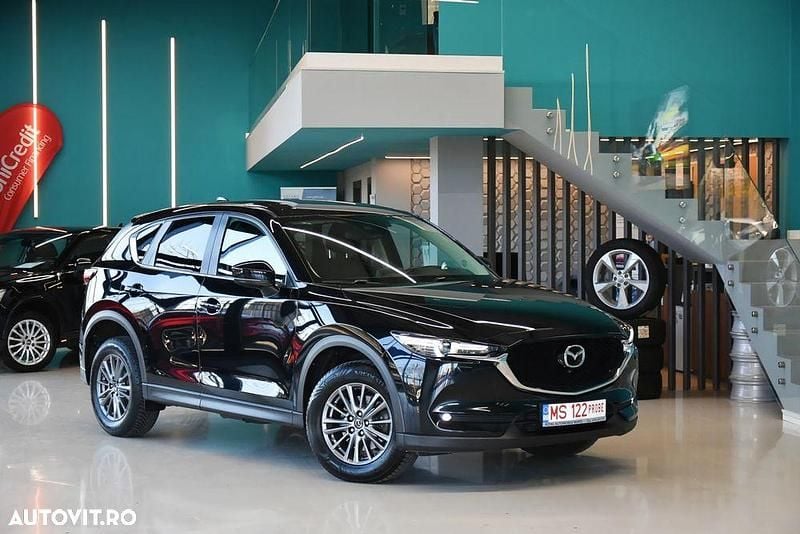 Culoarenegru Utilizat 2018 Mazda CX-5 Exclusive-Line SUV | 15.990 EUR (Puțin scump) - Imagine 1/4