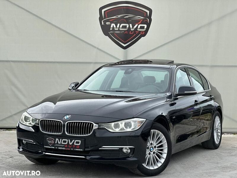 Negru Utilizat 2013 BMW 320 Luxury Line Berlinǎ | 13.490 EUR (Preț bun) - Imagine 1/4