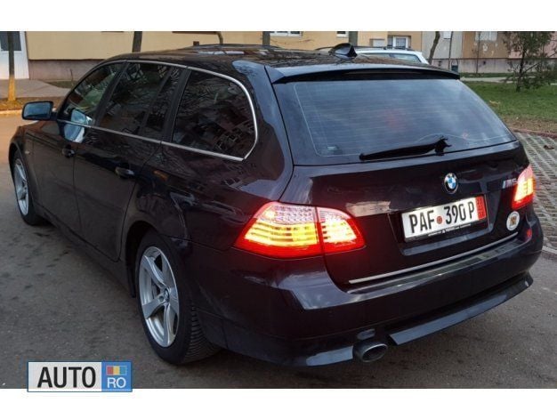 Second-hand BMW 520 Sport Line 177 CP (130 kW) 2009 Negru Hatchback
