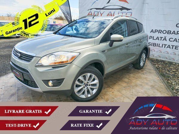 Auriu Utilizat 2010 Ford Kuga SUV | 8.599 EUR (Scump) - Imagine 1/4
