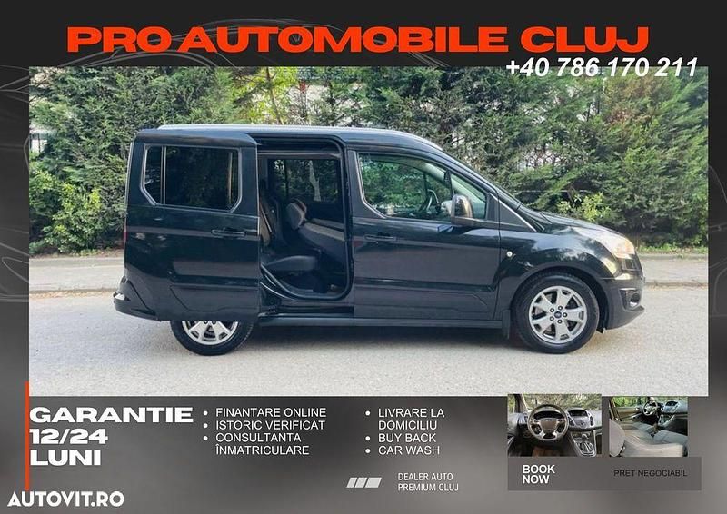Second-hand Ford Tourneo Connect Titanium 115 CP (84 kW) 2014 Culoarenegru Monovolum