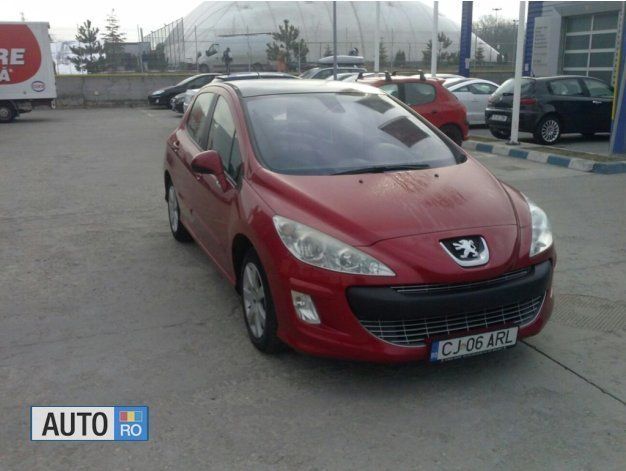 Second-hand Peugeot 308 110 CP (80 kW) 2007 Rosu Hatchback
