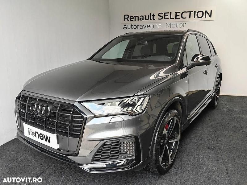 Argint Utilizat 2023 Audi Q7 S-Line SUV | 63.900 EUR (Scump) - Imagine 1/4